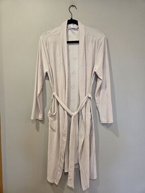 89TH & MADISON Pointelle Flower Robe